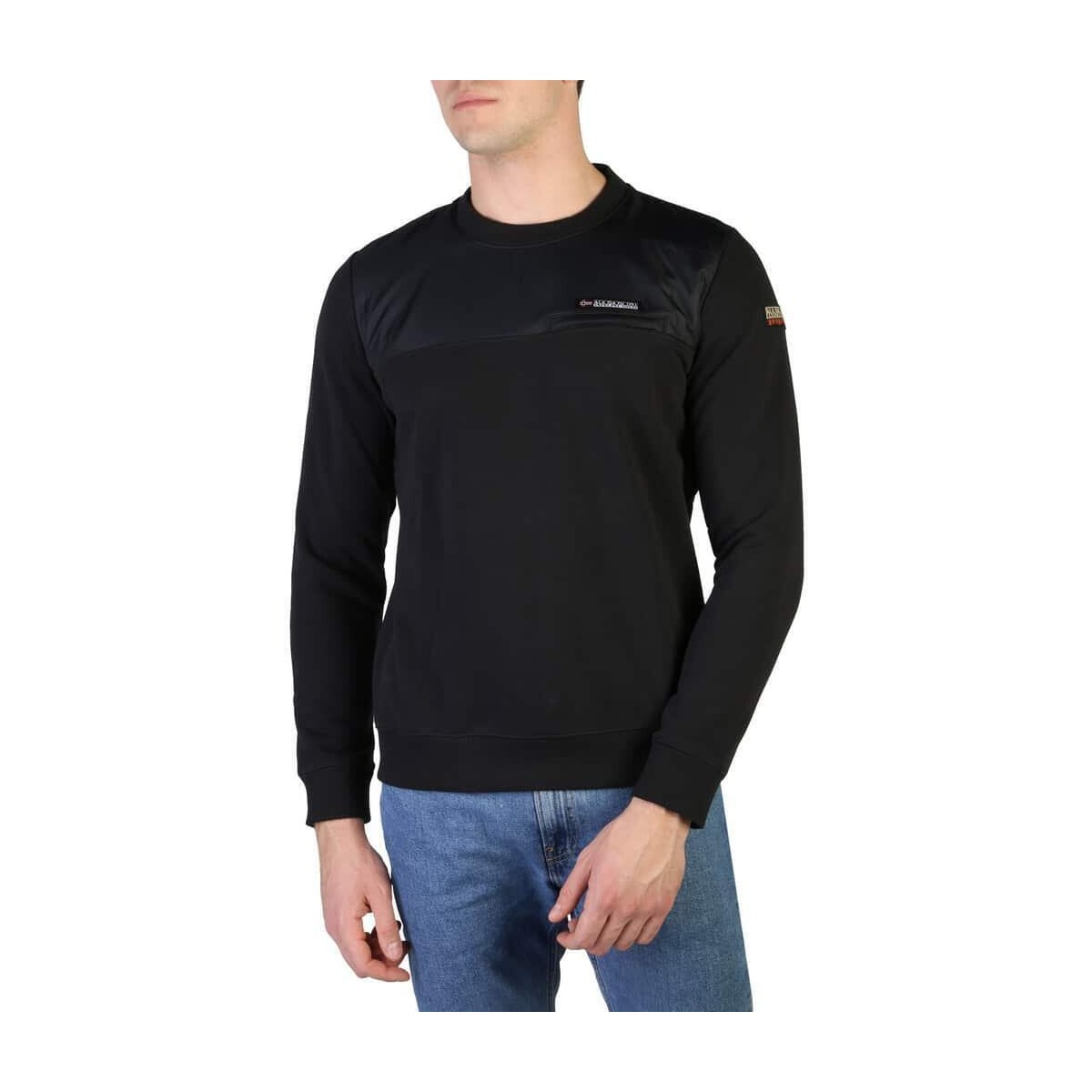Vêtements Homme Sweats Napapijri BAMIX Sweatshirt Noir