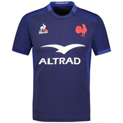 Vêtements T-shirts manches courtes Le Coq Sportif MAILLOT REPLICA DOMICILE XV DE Bleu