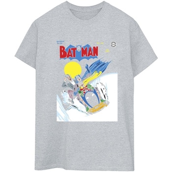 Vêtements Femme T-shirts manches longues Dc Comics Batman Snow Mobile Gris