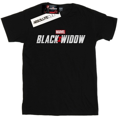 Vêtements Homme Pantoufles / Chaussons Marvel Black Widow Movie Logo Noir