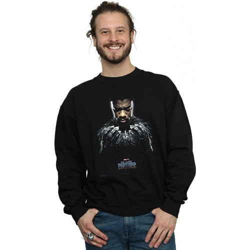Vêtements Homme Sweats Marvel Black Panther T'Challa Poster Noir
