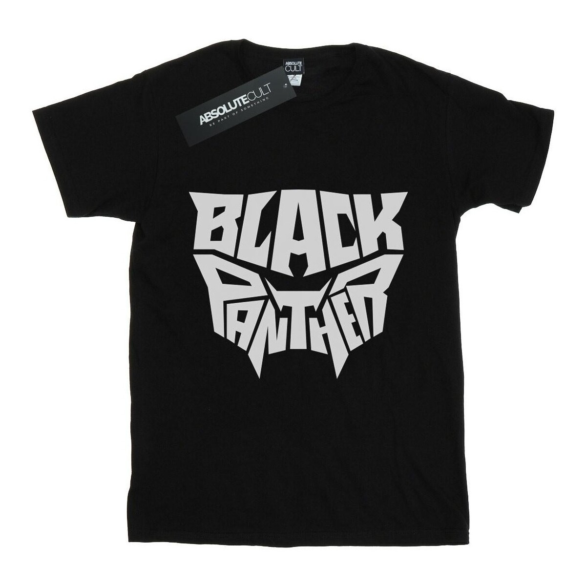 Vêtements Femme T-shirts manches longues Marvel Black Panther Worded Emblem Noir