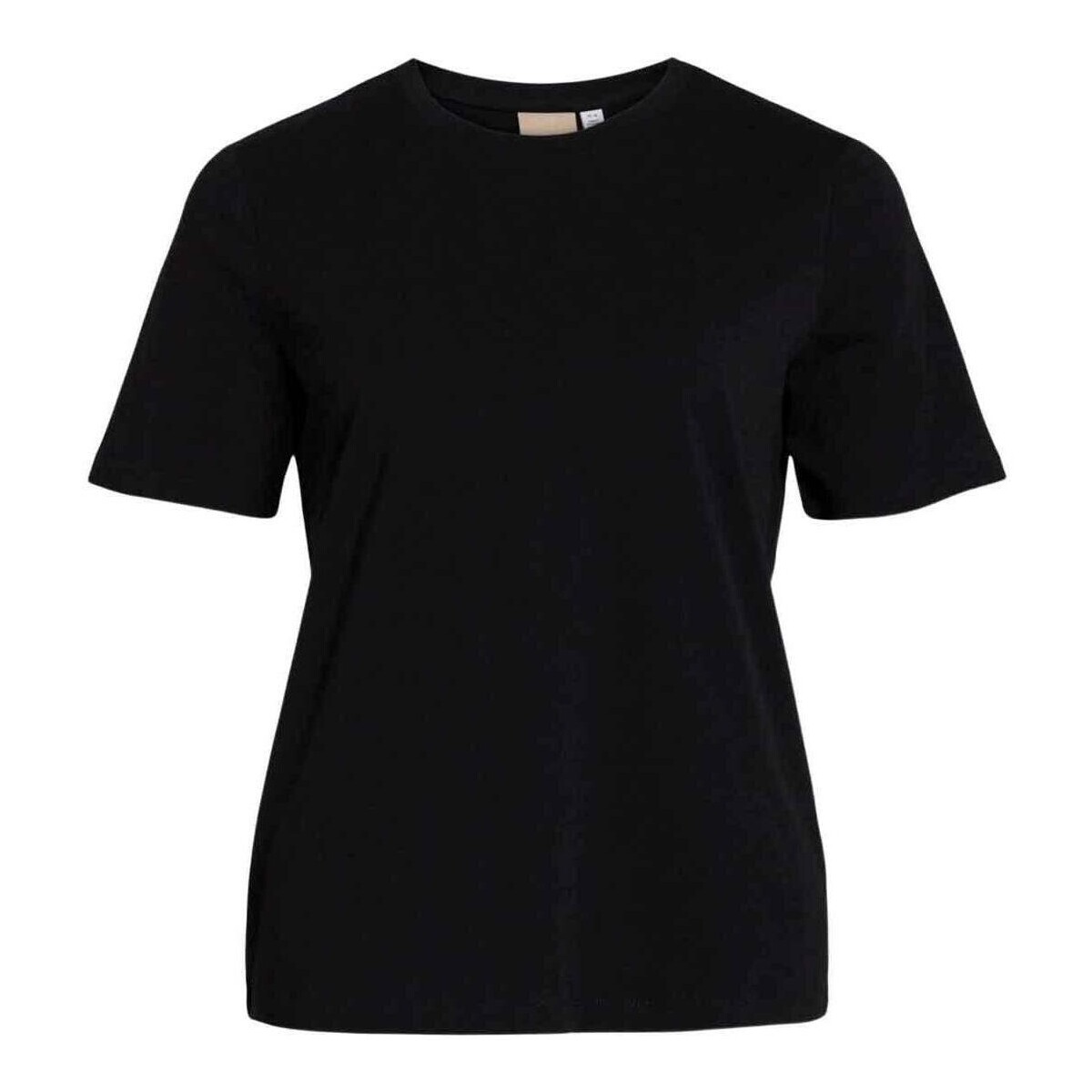 Vêtements Femme Plus Skeleton Ribcage Rhinestone T-shirt Vila  Noir