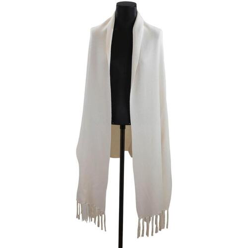 Sandro Poncho en laine Blanc - Accessoires textile echarpe Femme 172,50 €