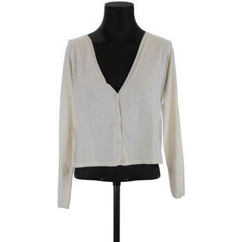 Vêtements Femme Sweats Plat : 0 cm Tricot en coton Blanc