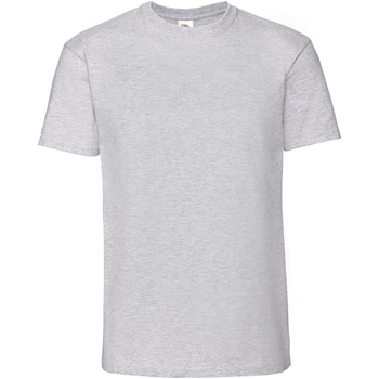 Vêtements Homme T-shirts manches longues Fruit Of The Loom Iconic Premium Gris