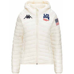 Vêtements Femme Vestes de survêtement Kappa Doudoune 6Cento 663 US Ski Team Blanc