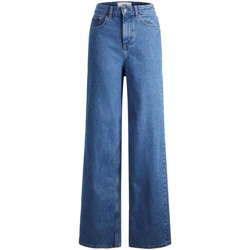 Vêtements Femme ruffle-trim Jeans Jjxx 12203895 TOKYO WIDE-MEDIUM BLUE DENIM Bleu