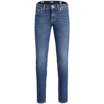 Vêtements Garçon Jeans Endless Jack & Jones 12237499 GLENN-BLUE DENIM Bleu