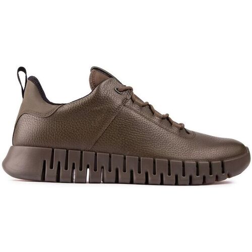 Chaussures Homme Baskets mode Ecco Gruuv Baskets Style Course Vert