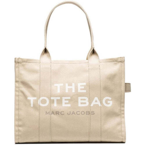 Marc Jacobs the large tote beige Beige - Sacs Cabas / Sacs shopping Femme  262,29 €