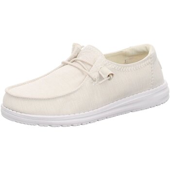 Chaussures Femme Mocassins Sneakers Bambina Argento In Materiale Sintetico Con Chiusura In Velcro  Beige