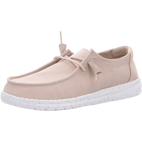 Chaussures Femme Mocassins Sneakers Bambina Argento In Materiale Sintetico Con Chiusura In Velcro  Beige