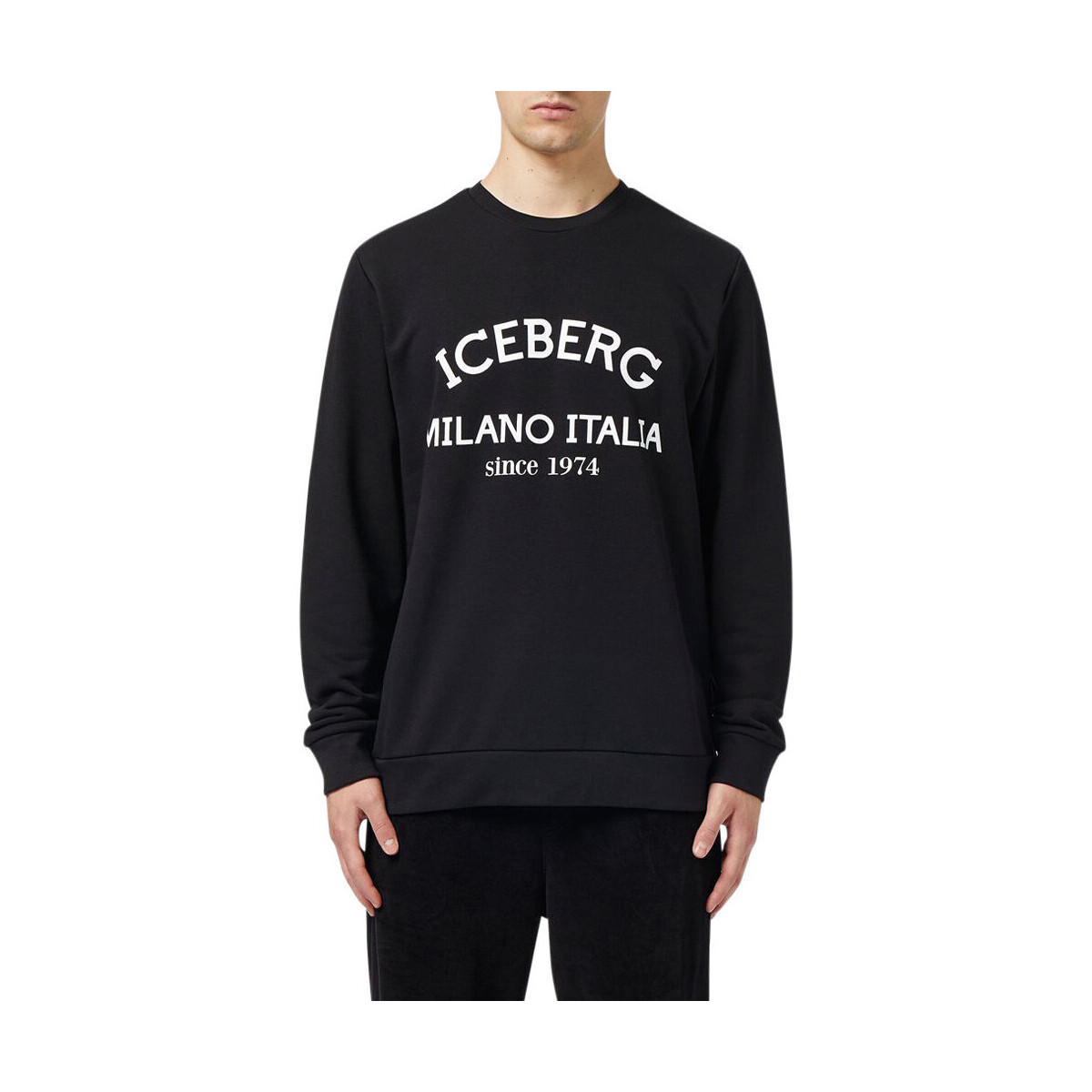Vêtements Homme Pulls Iceberg Sweat  noir - IlPE05D 6317 9000 Noir