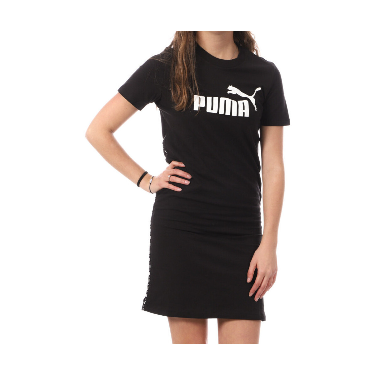 Vêtements Femme Robes courtes Puma 676467-01 Noir