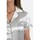 Vêtements Femme Pyjamas / Chemises de nuit Kebello Ensemble Pyjashort fluide en satin Blanc F Blanc