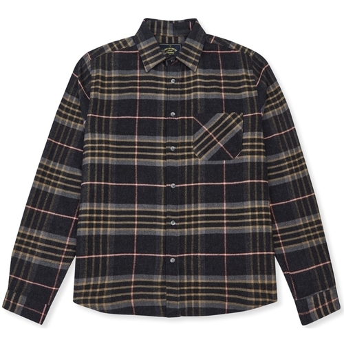 Vêtements Homme Chemises manches longues Portuguese Flannel crew neck button down jacket unisex Gris