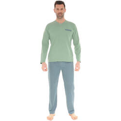 Vêtements Homme Pyjamas / Chemises de nuit Christian Cane PYJAMA.  DELMONT Vert