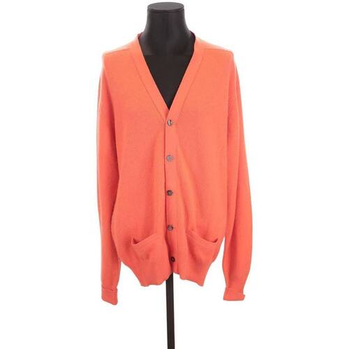Vêtements pouch Sweats Hermès Paris Cardigan en cachemire Orange