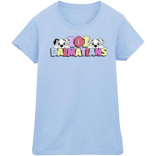Vêtements Femme T-shirts manches longues Disney 101 La sélection cosy Bleu