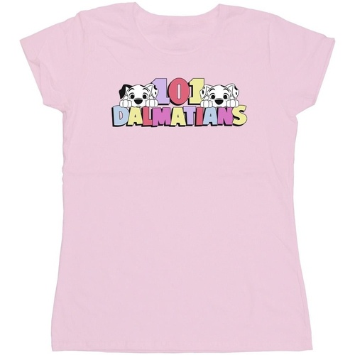 Vêtements Femme T-shirts manches longues Disney 101 Dalmatians Multi Colour Rouge