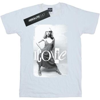 Vêtements Fille T-shirts manches longues Debbie Harry Iconic Photo Blanc