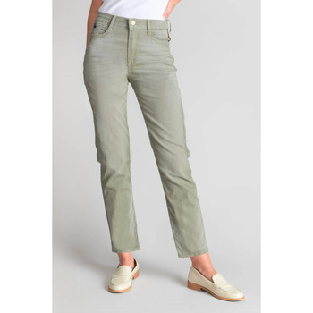 Vêtements Femme Jeans Line Globe T-Shirtises Marylou 400/17 mom taille haute 7/8ème jeans kaki Vert