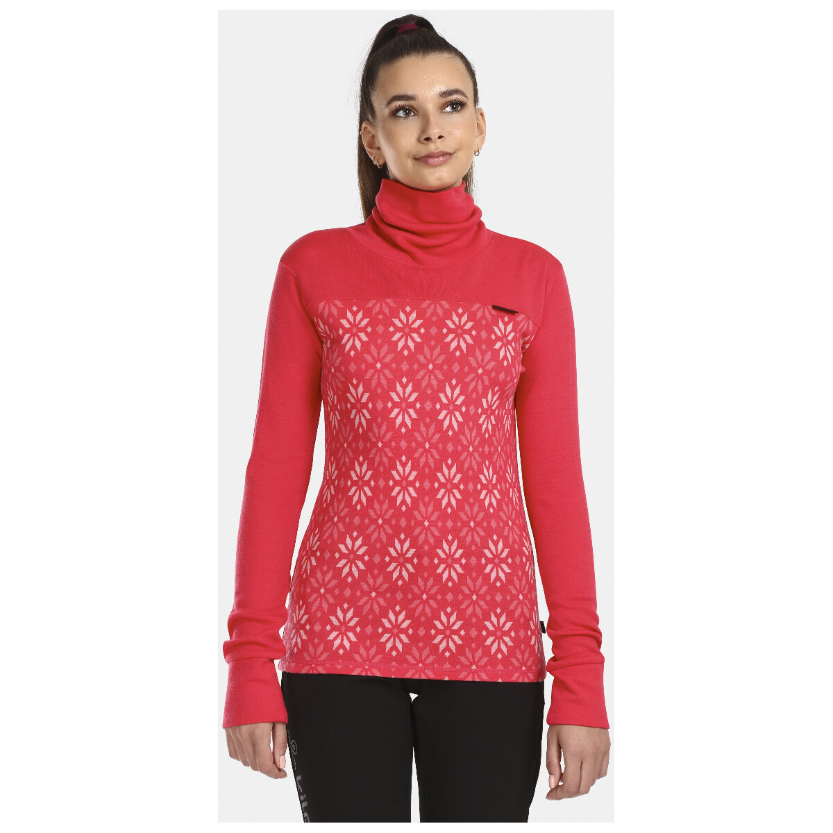 Vêtements T-shirts manches longues Kilpi Sous-vêtement thermique pour femme  JANNU-W Rose