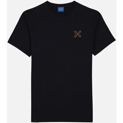 Vêtements Homme T-shirts manches courtes Oxbow Tee shirt manches courtes graphique TABULA Noir