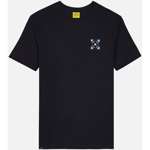 Vêtements Homme T-shirts Omeara manches courtes Oxbow Tee shirt imprimé poitrine TEREGOR Bleu