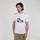 Vêtements Homme T-shirts manches courtes Oxbow Tee shirt manches courtes graphique TATAMI Blanc