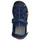 Chaussures Garçon Sandales et Nu-pieds Geox BOREALIS ROYAL/ORANGE Bleu
