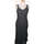 Vêtements Femme Robes longues Caroll robe longue  38 - T2 - M Noir Noir
