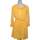 Vêtements Femme Donnez une nouvelle vie à votre dressing avec NewLife robe courte  34 - T0 - XS Jaune Jaune