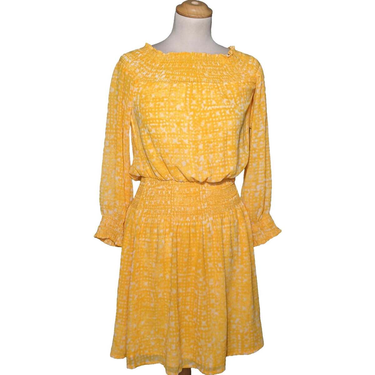 Vêtements Femme Donnez une nouvelle vie à votre dressing avec NewLife robe courte  34 - T0 - XS Jaune Jaune