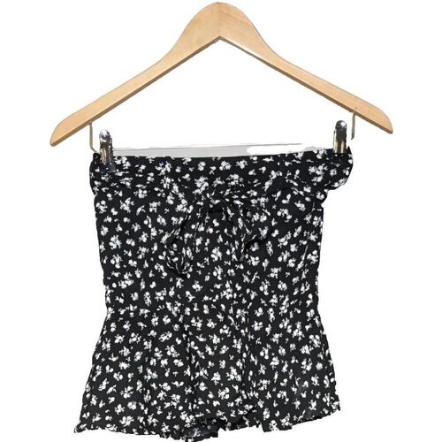 Vêtements Femme Mesh Shorts / Bermudas Zara short  34 - T0 - XS Noir Noir