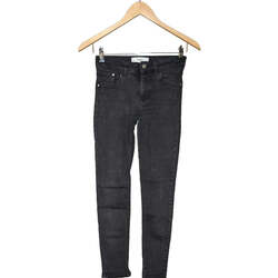 Vêtements Femme label Jeans Mango jean slim femme  32 Noir Noir