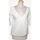 Vêtements Femme Tops / Blouses DDP blouse  34 - T0 - XS Blanc Blanc