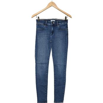 Vêtements Femme Jeans amp Wrangler jean slim femme  36 - T1 - S Bleu Bleu