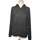 Vêtements Femme Gilets / Cardigans Monoprix gilet femme  38 - T2 - M Noir Noir