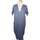 Vêtements Femme Robes Petit Bateau robe mi-longue  40 - T3 - L Bleu Bleu