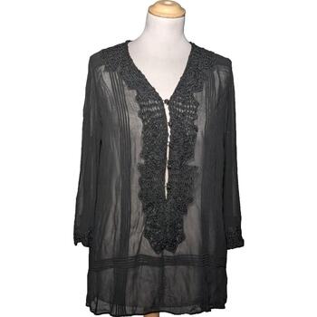 Vêtements Femme Jupe En Coton Bcbgmaxazria blouse  40 - T3 - L Noir Noir