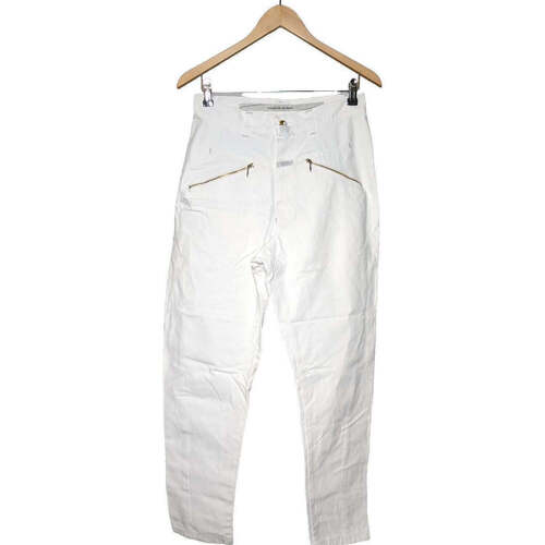 Vêtements Femme Pantalons Tous les sacs 36 - T1 - S Blanc