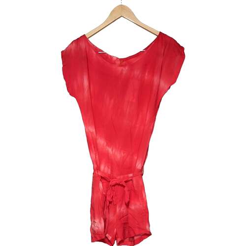Vêtements Femme Combinaisons / Salopettes Naf Naf combi-short  36 - T1 - S Rouge Rouge