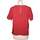 Vêtements Femme T-shirts & Polos Levi's top manches courtes  36 - T1 - S Rouge Rouge