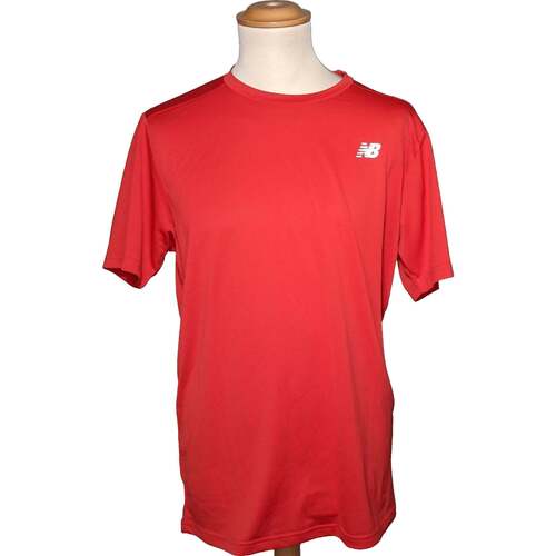 Vêtements Homme T-shirts & Polos New Balance 40 - T3 - L Rouge