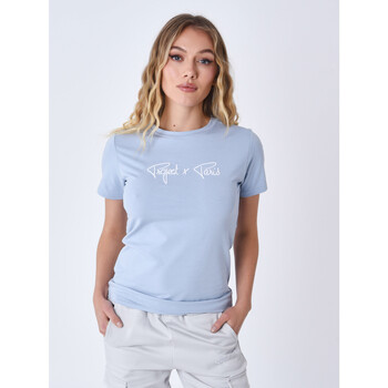 Vêtements Femme T-shirts & Polos Project X Paris Walk & Fly Bleu