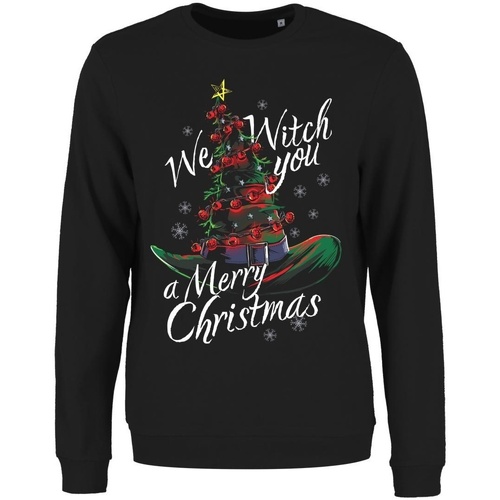 Vêtements Femme Sweats Grindstore We Witch You A Merry Christmas Noir