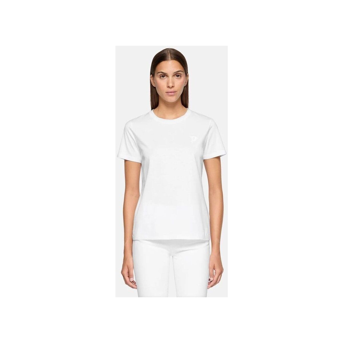 Vêtements Femme T-shirts & Polos Dondup S746 JF0271D-000 Blanc