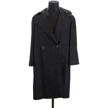 manteau sandro  trench-coat en coton 